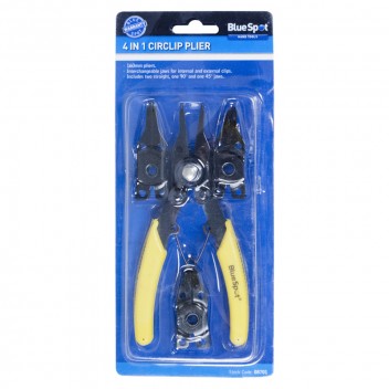 Image for  Blue Spot Circlip Plier 4 In 1 - 160mm