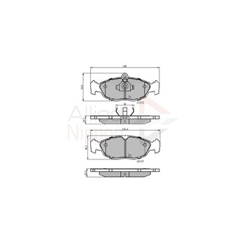 Image for Brake Pad Set