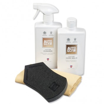 Image for Autoglym Leather Clean and Protect Complete Kit