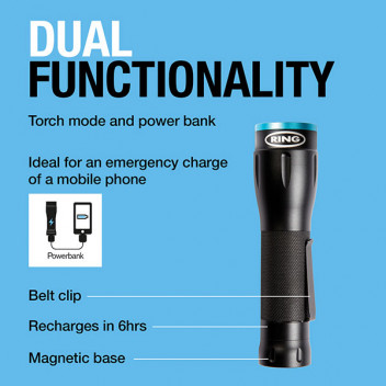 Image for Ring Zoom300 LED Inspection Torch & Power Bank