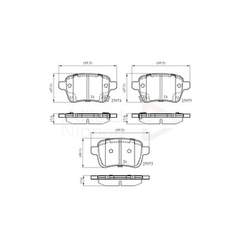 Image for Brake Pad Set