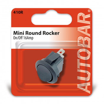 Image for Mini Round Rocker Switch On/Off - 16 Amp