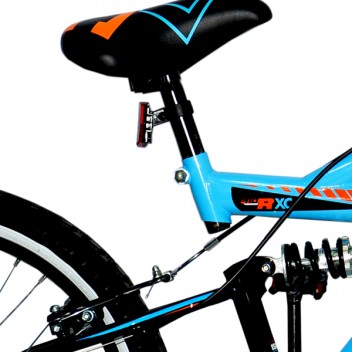 Image for Concept Outlaw Mountain Bike - Blue, Black and Orange - 10" Frame
