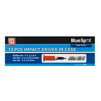 Image for Blue Spot Impact Driver - 1/2" - 13 Piece