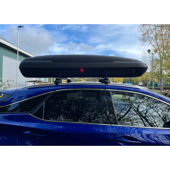 Image for Summit Car Travel Luggage Single Opening Roof Box - 400 Litre
