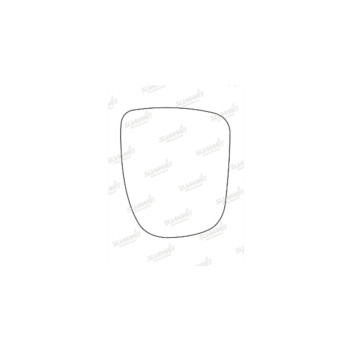 Image for Mirror Glass for Vauxhall Vivaro Traffic 2002 - 2014 - Right Hand Side