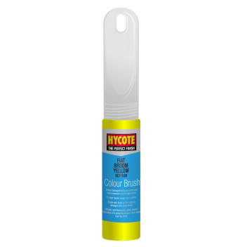 Image for Hycote Fiat Broom Yellow Touch Up Paint Brush - 12.5ml