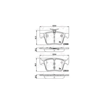 Image for Brake Pad Set