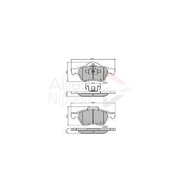 Image for Allied Nippon Brake Pads
