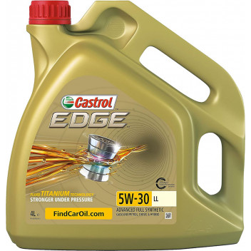 Image for Castrol Edge 5W-30 LL Engine Oil - 4 Litres