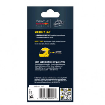 Image for Armor All Podium Series Victory Lap - 3D Red Bull Racing Helmet Vent Clip Air Freshener