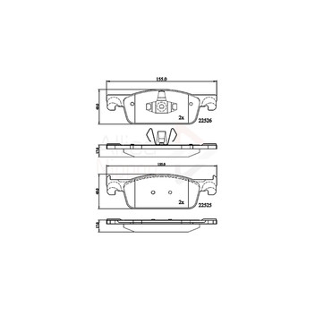 Image for Brake Pad Set