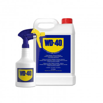 Image for WD40 Multi-Use Cleaning Lubricant (Free Applicator Spray Bottle) - 5 Litre