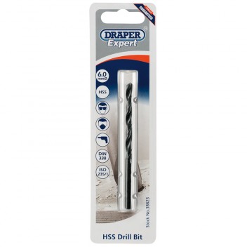 Image for Draper Expert 6.0mm HSS Twist Drill Bit