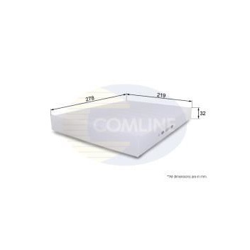 Image for Comline Cabin Pollen Paper Filter