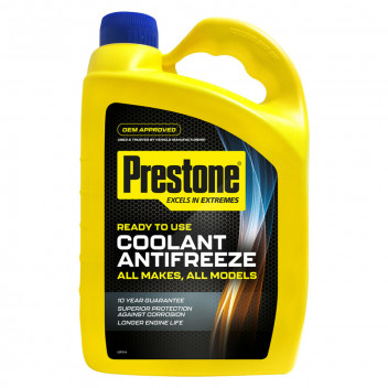 Image for Prestone Coolant Antifreeze Ready To Use - New Formula - 4 Litres