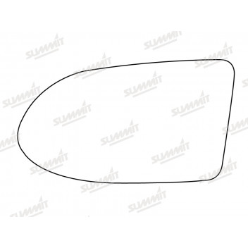 Image for Mirror Glass Vauxhall Zafira 1999 To 2005 - Left Hand Side