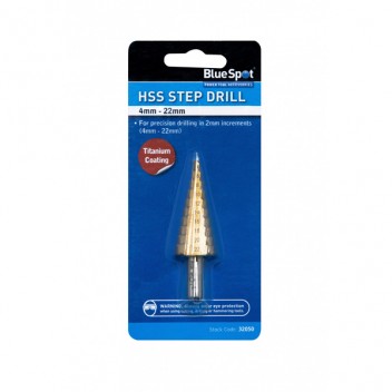 Image for BlueSpot Step Drill - 4-22mm
