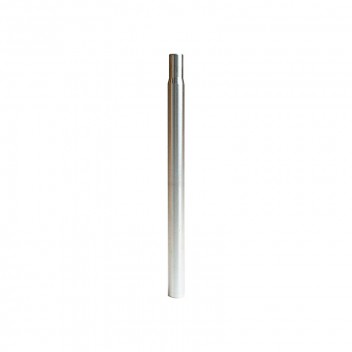 Image for Straight 350mm Alloy Seat Post 25.4mm - Silver