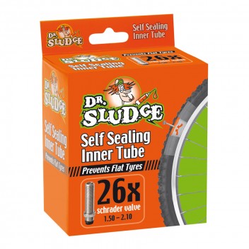 Image for Dr Sludge Self Sealing Inner Tube - 26" Tyres - Schrader Valves