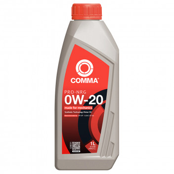 Image for Comma Pro-NRG 0W-20 Fully Synthetic Motor Oil - 1 Litre