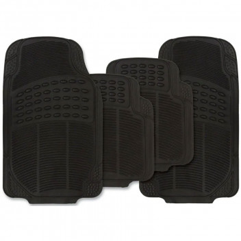 Image for Heavy Duty Rubber Car Mat Set - 4pc