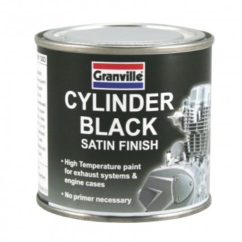 Image for Cylinder Black Paint - 125ml