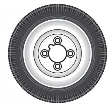 Image for Ring Trailer Wheel and Tyre - 400 x 8"