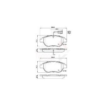 Image for Allied Nippon Brake Pads