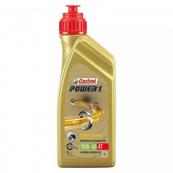 Image for Castrol Power 1 4T 10W-40 Semi Synthetic Engine Oil - 1 Litre