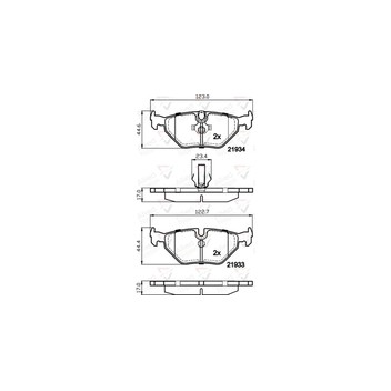 Image for Brake Pad Set
