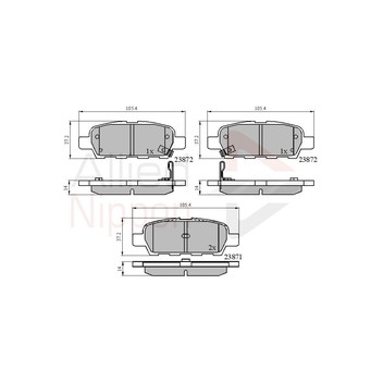Image for Brake Pad Set