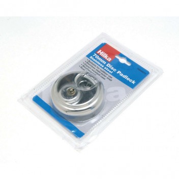 Image for Hilka Disc Padlock - 70mm 