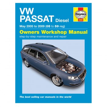 Image for Vw Passat Diesel Manual 05-60 Reg