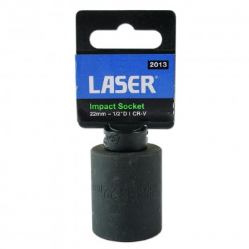 Image for Laser Air Impact 1/2" Drive Socket - 22mm