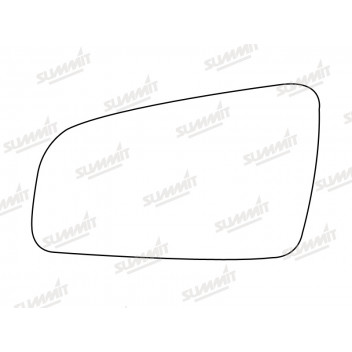 Image for Mirror Glass Vauxhall Zafira 2005 Onwards - Left Hand Side