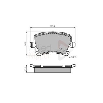 Image for Allied Nippon Brake Pads