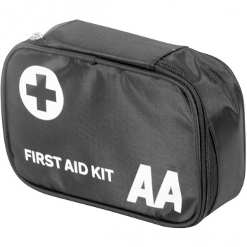 Image for AA Black Pouch Standard First Aid Kit