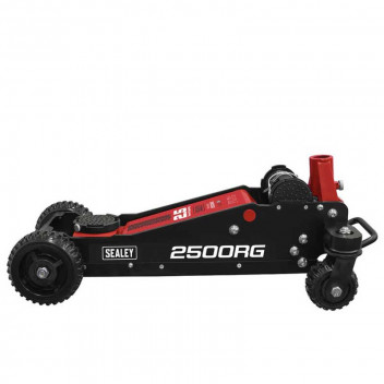 Image for Sealey Big Wheel Hybrid Trolley Jack Rocket Lift - 2.5 Tonne