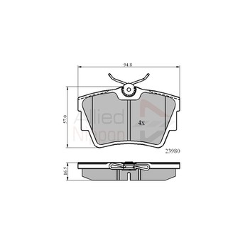 Image for Brake Pad Set