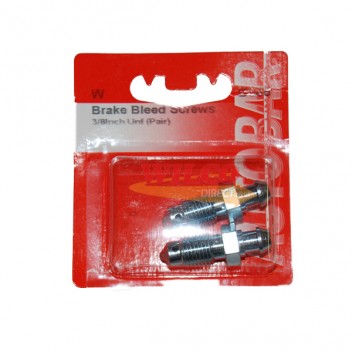 Image for Brake Bleed Screws 3/8" UNF - Pair