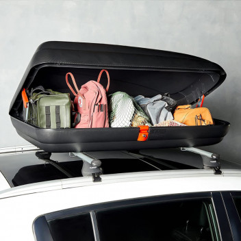 Image for Summit Car Travel Luggage Single Opening Roof Box - 320 Litre