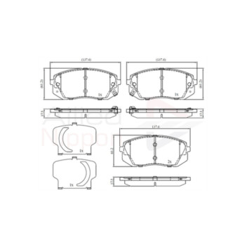 Image for Brake Pad Set