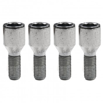 Image for Wheel Bolts Black M12 x 1.25mm Slim Fit BST20226-4