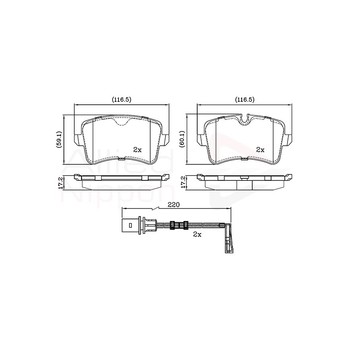 Image for Brake Pad Set
