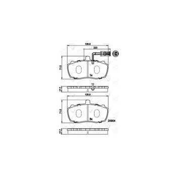 Image for Brake Pad Set