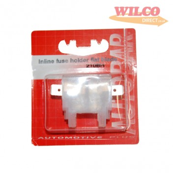 Image for In Line Fuse Holder Flat Blade