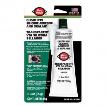 Image for Clear RTV Silicone Instant Gasket 85g Tube