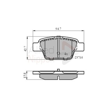 Image for Brake Pad Set