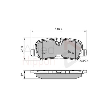 Image for Brake Pad Set